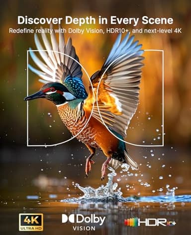 NexiGo Aurora Pro MKII, 4K Tri-Color Laser UST Projector, 30000:1 Contrast Ratio, Dynamic Iris & Laser Dimming, 0.21:1 Throw Ratio, Dolby Vision & Atmos, HDR10+, 3D, 4.2ms ~ 8ms Low Latency - Image 4