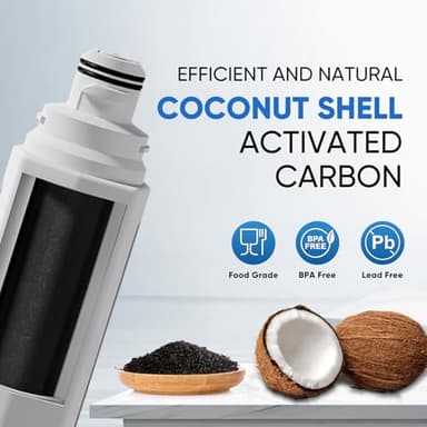 PUREPLUS DA97-17376B Replacement for Samsung HAF-QIN, HAF-QIN/EXP, DA97-08006C, RF23M8070SG, RF23M8070SR, RF23M8090SG, RF23M8090SR, RF23M8570SR, RF23M8590SG,RWF4200A, Refrigerator Water Filter,3PACK - Image 6