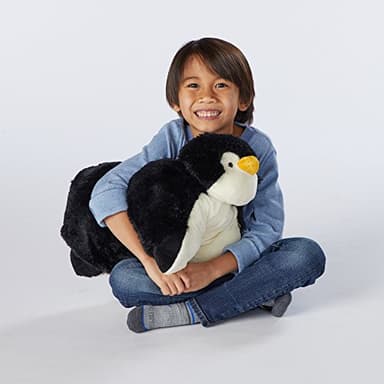 Pillow Pets Originals Stuffed Animal Plush Toy 18", Playful Penguin, Large - Image 2