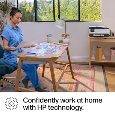 HP OfficeJet Pro 8125e Wireless All-in-One Color Inkjet Printer, Print, scan, Copy, ADF, Duplex Printing Best-for-Home Office, 3 Month Instant Ink Trial Included, AI-Enabled (405T6A) - Image 12