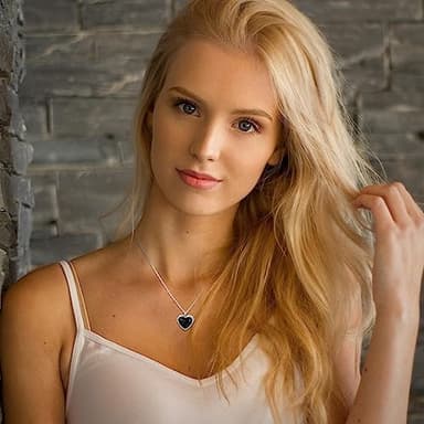 SmileBelle Black Heart Necklace for Women, Gothic Black Necklaces Black Tourmaline Necklace as Birthday Gifts for Her, Black Handmade Jewelry Silver Heart Pendant Necklace for Teen as Tendy Jewelry - Image 7