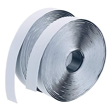 LLPT Hook and Loop Tape 3/4 Inch x 23 Feet Each Roll Heavy Duty Adhesive Industrial Strength Hook Loop Strip Mounting Tape for Indoor and Outdoor Black (HTB030) - Image 1