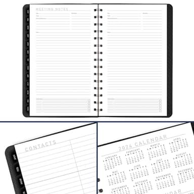 AT-A-GLANCE 2025 Planner, Weekly & Monthly, 5" x 8", Small, Contemporary, Charcoal (70100X4525) - Image 8