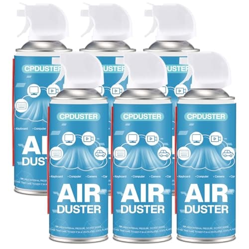 Cleaner Air Spray for Keyboard: Computer Air Duster Sprayer - Canister Air Blaster - Image 1