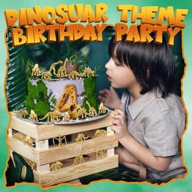 Bedwina Dinosaur Fossil Skeleton - (Pack of 24) 3.7 Inch Assorted Plastic Dino Figure Bones for Kids Science Dig Kit, Digging Sandbox Bins Play Toys, Party Favors, Birthday Decorations - Image 5