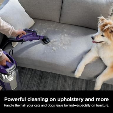 Shark POWERDETECT Upright Vacuum Cleaner with HEPA Filter, Heavy Duty Vacuum with Powerful Suction for Pet Hair Pickup, DuoClean Technology, Powered Lift-Away, Ideal for Carpets & Hardfloors, AZ4002 - Image 12