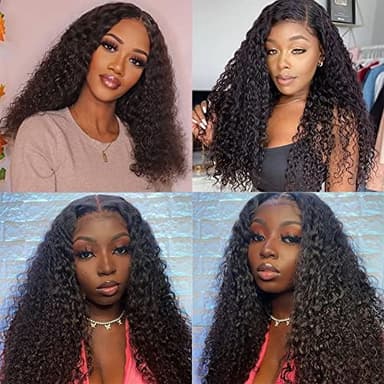 12A 3 Bundles Water Wave Human Hair (16 18 20 Inch) 100% Unprocessed Weave Brazilian Human Hair Bundles Full And Thick Virgin Hair Extensions Natural Color - Image 6
