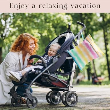 zcyxuuw 2 Pcs Wet Bag, Wet Dry Bag, Wet Bag for Swimsuit, Travel, Beach, Pool, Diapers, Dirty Yoga Gym Clothes, Toiletries, Makeup Bag, Eucalyptus Palm Leaves Print Tropical Plant Birthday Gift. - Image 5