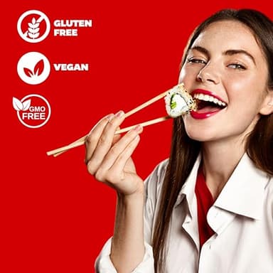 IRIS Instant White Rice (10 Pack), Ultra Premium Japanese Short Grain Sushi Sticky Rice, Microwave for 80 seconds (1.2 Minutes), Gluten Free Vegan, Grown Polished and Packed in Japan - Image 4
