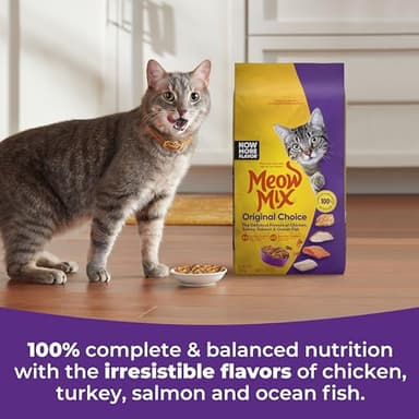 Meow Mix Original Choice Dry Cat Food, 6.3 Pound Bag - Image 5