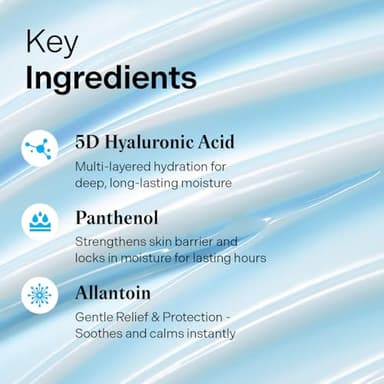 Torriden DIVE IN Hyaluronic Acid Soothing Cream Tube Type 100ml (3.38 fl. oz) | Revitalizing Facial Moisturizer for Sensitive and Dry Skin | Hyaluronic Acid, Panthenol, Allantoin - Image 4