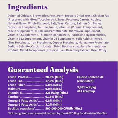 Halo Holistic Small Breed Dog Food, Cage Free Chicken & Brown Rice Recipe, Healthy Grains Dry Dog Food, Complete Digestive Health, 3.5 lb Bag - Image 9