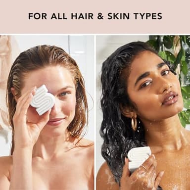 Kitsch 2-in-1 Shampoo Bar and Body Wash - Ultra Sensitive, Vegan & Natural, 5-Ingredient Formula Bar Soap for Hair & Body - Scent-Free, Paraben-Free - For Sensitive Scalp & Skin - 3.2 oz - Image 4