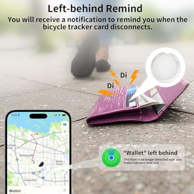 2 Pack GPS Trackers for Vehicles Work with Find My (iOS Only) Real Time Mini Car Item Finder Global Coverage Hidden Car Locator Tracking Device No Monthly Fee or Subscription No SIM Card Required - Image 4