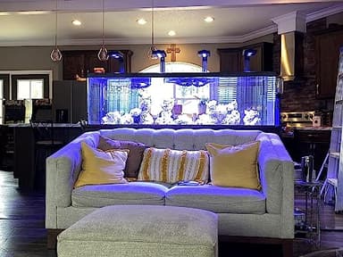 SMATFARM Aquarium Light - 95 Watt Sunrise Sunset Moonlight, Group Control Program Coral Reef Light Dimmable Full Spectrum for Marine Tanks,Saltwater Tank Light with Timer (Brackets) - Image 8