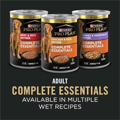 Purina Pro Plan Complete Essentials Shredded Blend Salmon and Rice Dog Food Dry Formula with Probiotics for Dogs - 5 lb. Bag - Image 11