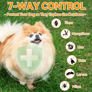Carmelie Flea and Tick Prevention for Dogs - 200 Soft Chewables Natural Dog Flea and Tick Support - Oral Flea Supplement for All Breeds & Size Dogs, Puppy Flea Protection - Duck Flavor - Image 4