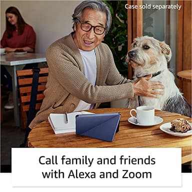 Like-New Amazon Fire 7 tablet (newest model) 7” display, read and watch, under $60 with 10-hour battery life, 16 GB, Denim - Image 4