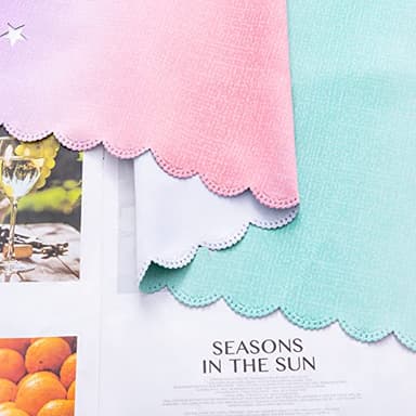 XiDi Dream Star Blackout Curtains for Kids Rooms Girl Princess Curtain for Daughter Bedroom Window (Pink Purple Green, W52 X L84) - Image 7