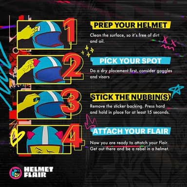 Helmet Flair MagNeatOhz Pink Cat Ears for Helmet | Made in USA | Magnetic & Interchangeable Kitty Ears for Motorcycle, Bike & Ski Helmets - Pair - Image 4