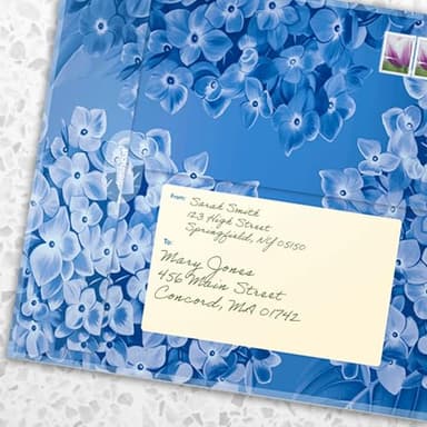 Freshcut Paper Pop Up Cards, Nantucket Hydrangeas, 12 Inch Life Sized Forever Flower Bouquet 3D Popup Greeting Card, Birthday Cards, Thank You Card, Blank Notecard & Envelope - Image 4