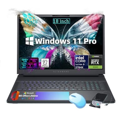 HP 17.3" FHD Laptop for Business and Students - with External DVD Drive & Office 2024 Lifetime License, AMD Ryzen 5 7430U CPU, 250 Nits IPS Display, Webcam, Wifi6, Win 11 Pro (32GB RAM | 1TB SSD) - Image 1