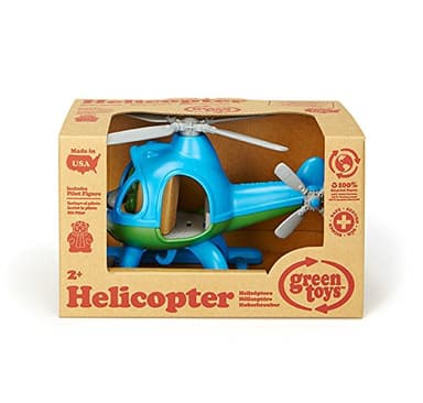 Green Toys Helicopter, Blue/Green - Image 3