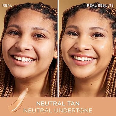 IT Cosmetics CC+ Nude Glow (Neutral Tan) - Lightweight Foundation & Brightening Glow Serum with SPF 40, Medium Coverage, With Niacinamide & Hyaluronic Acid, For All Skin Types, 1.08 fl oz - Image 2
