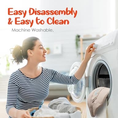 Hook On High Chair - Portable & Foldable for Babies 6-36 Months, Family & Travel Use with Carry Bag(Khaki) - Image 6