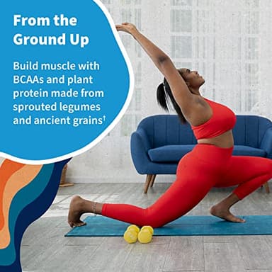 Garden of Life Protein Powder, Vegan Protein Powder, BCAA, Probiotics & Digestive Enzymes, Gluten & Lactose Free, Vanilla, 1.5 LB - Image 6