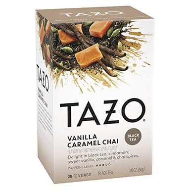 TAZO Chai Tea Bags, Vanilla Caramel Chai, Caffeinated tea, 120 Total Bags (20ct - Pack of 6) - Image 6