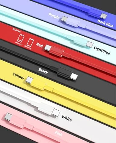 2Port 45W Super Fast Charger Type C for Samsung S25 Ultra/S24, PD3.0 USB C Android Phone Charger Fast Charging Block with 6FT/10FT Type C Cord for Samsung Galaxy S25+ Plus/S24+/S23/S22 Ultra/iPhone 16 - Image 8