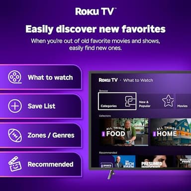 Hisense 32-Inch Class A4 Series HD 720p Smart Roku TV with Alexa Compatibility (32A4HNR) - Dolby Audio, Slim Bezel Design, Google Assistant - Image 14