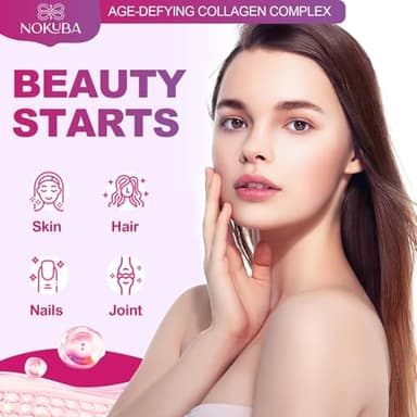 Nokuba Collagen Protein Coffee Creamer Powder, Marine Collagen Peptides with Coconut Mct Oil for Hair Skin & Nails Support, Non Dairy, Sugar Free, Keto Friendly, Chocolate Flavor, 500g (20 Servings) - Image 5
