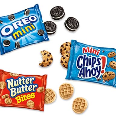 Nabisco Cookie Variety Pack, OREO Mini, Nutter Butter Bites, CHIPS AHOY! Mini, 40 Snack Packs (4 Boxes) - Image 5