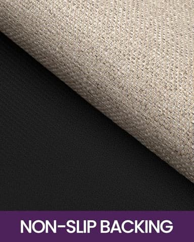 DEXI Door Mat Inside Entrance 24x36, Ultra Non Slip Rubber Backed Dirt Trapper, Low Profile Thin Welcome Doormat, Absorbent Easy Clean Entry Mats for Entryway, Patio, Beige - Image 5