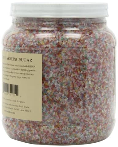 India Tree Confetti Sparkling Sugar, 3.4 lb 3.4 Pound (Pack of 2) - Image 6