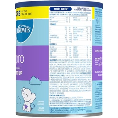 Good Start | Dr. Brown's Soothe Pro, Baby Formula Powder, for Sensitive Tummies, Gas, Fussiness and Spit-Up, Infant Formula with Probiotics, DHA, Non-GMO, 30.6 Ounce - Image 8