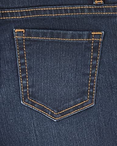 The Children's Place Girls Super Skinny Jeans,Dk Twilight Wash Single,14S - Image 4