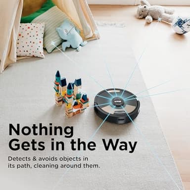 Shark Matrix Plus 2in1 Robot Vacuum & Mop with Sonic Mopping, Matrix Clean, Home Mapping, HEPA Bagless Self Empty Base, CleanEdge, for Pet Hair, WiFi, Compatible with Alexa, Black/Gold (AV2613WA) - Image 11