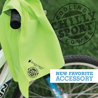 FROGG TOGGS Chilly Pad Cooling Towels, Blue - 2 Pack, 33"x13" - Image 4