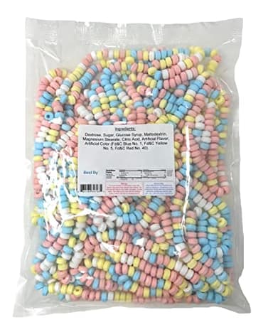 Smarties Candy Necklaces, Unwrapped, 2 Pound Bulk Bag - Image 2