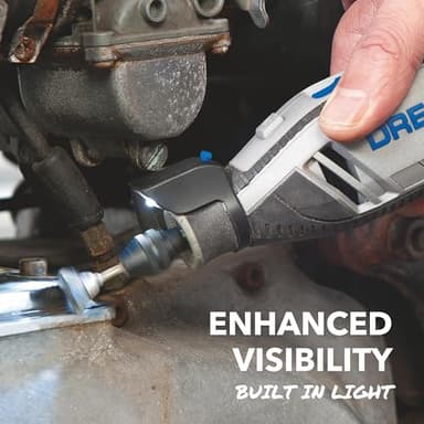 Dremel 4300-5/40 High Performance Rotary Tool Kit with LED Light- 5 Attachments & 40 Accessories - Ideal for Grinding, Cutting, Wood Carving, Sanding, and Engraving (Packaging May Vary) - Image 4