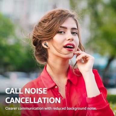 TOZO E2 Wireless Earbuds 10mm Drivers with Powerful Bass, App Customize 32 EQs, with 2 Mics AI Call Noise Cancellation, 30H Playtime, Bluetooth 5.3 Ear Buds, Comfort Fit in-Ear Headphones - Image 8