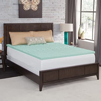 Dream Serenity EcoZone 2" Memory Foam Mattress Topper Twin XL - Image 2