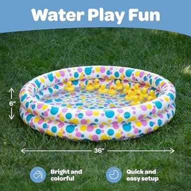 Duck Pond Matching Carnival Game, Easter Gift Outdoor Games for Kids Birthday Party Fun Activities Gift for Kids 3 4 5 6 7 8 - Outdoor Water Toy for Backyard, Beach - Memory Game, Summer Outside Toys - Image 2