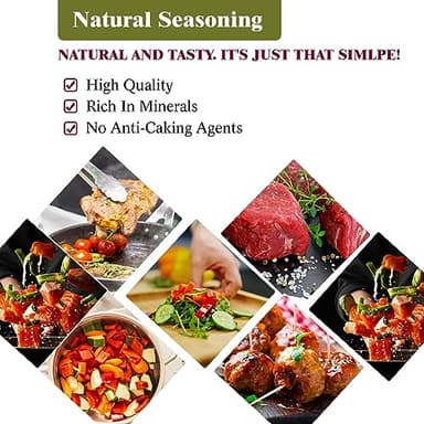 Himalayan Chef Pink Salt Coarse Grain, Salt for Grinder Refill - 5 lbs Bags | 100% Natural Salts, Non-GMO & Gluten Free, Food Grade with Rich of 84 Minerals - Pack of 2 - Image 9