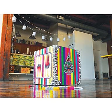 Sharpie Electro Pop Permanent Markers, Fine Tip, Marker Set, Assorted Colors, 24 Count - Coloring, Drawing, Art, Markers, Writing - Image 2