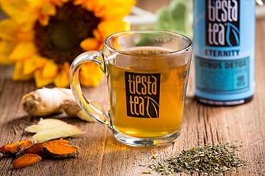 Tiesta Tea - Ginger Citrus Herbal Loose Leaf Tea, Lemon Ginger with Mint & Chamomile Blend, Caffeine-Free, Brew Hot or Iced, Makes Up to 200 Cups, Resealable Bulk Pouch, 12 Ounce - Image 10