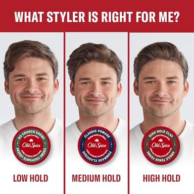 Old Spice Classic Pomade for Men, Medium Hold, Low Shine, Men's Hair Styling, 2.22 Oz Each, Twin Pack - Image 6